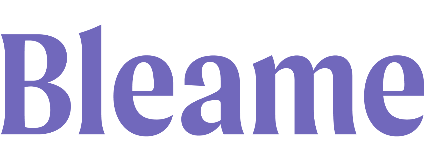 Bleame  logo